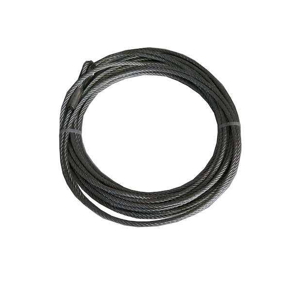 Trailfx TrailFX WA031; Winch Cable; 4500 Pound Capacity 15/64 Inch Diameter X 40 Foot Length Steel Cable WA031 - main